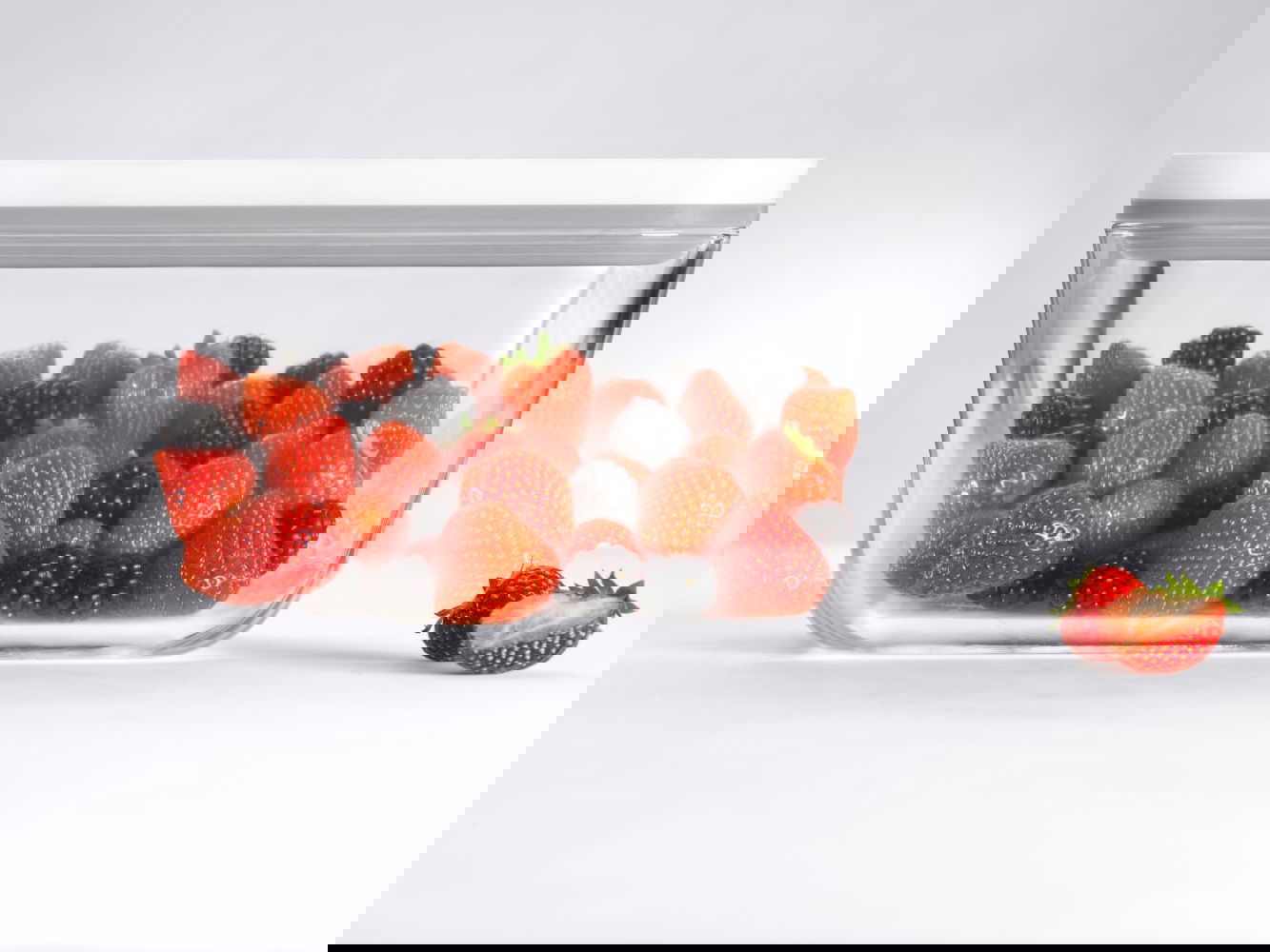 ZWILLING Fresh &amp; Save 2 l bílá – vzduchotěsná skleněná dóza (nádoba) na potraviny