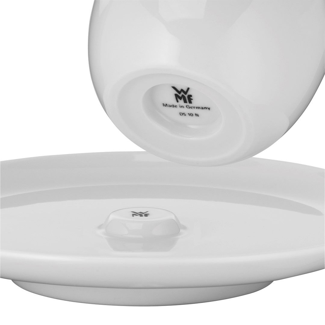 WMF Barista 170 ml 2 szt. - filiżanki do kawy i herbaty porcelanowe ze spodkami