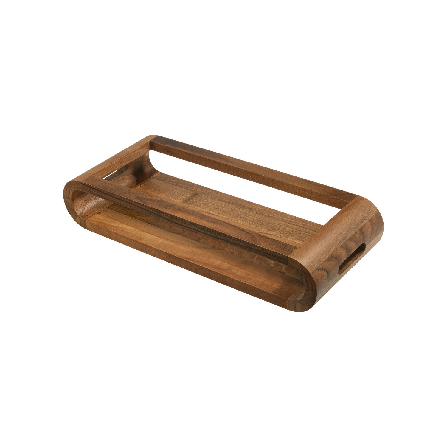ARTELEGNO VASD 37 x 15 cm - podnos na podávanie z orechového dreva