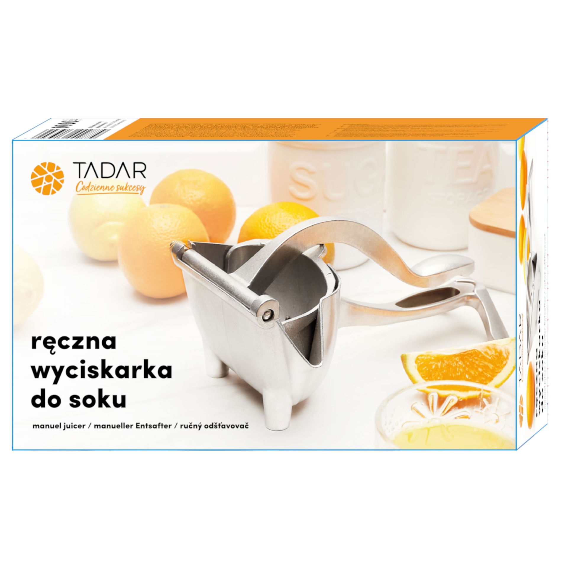 Ruční hliníkový odšťavňovač na citrusy TADAR