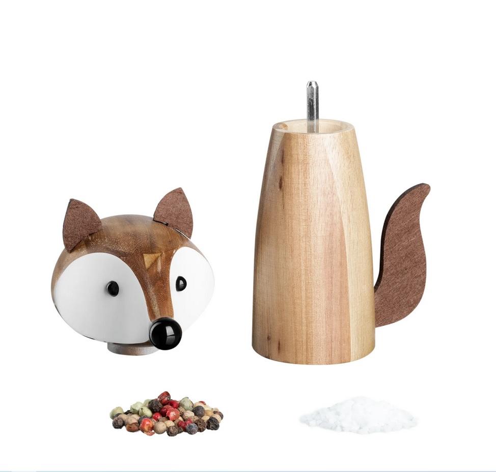 Młynek do przypraw drewniany ręczny LEONARDO CUCINA LIS