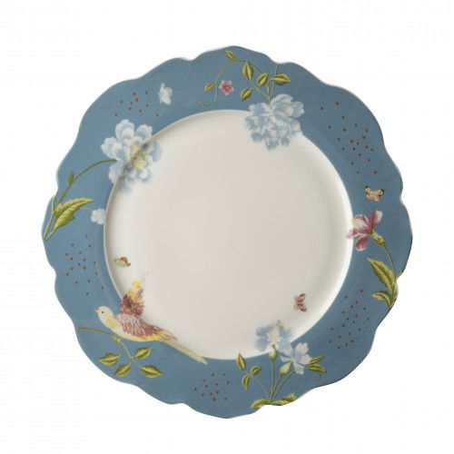Taniere na obed plytky porcelánový LAURA ASHLEY HERITAGE SEASPRAY UNI 24,5 cm