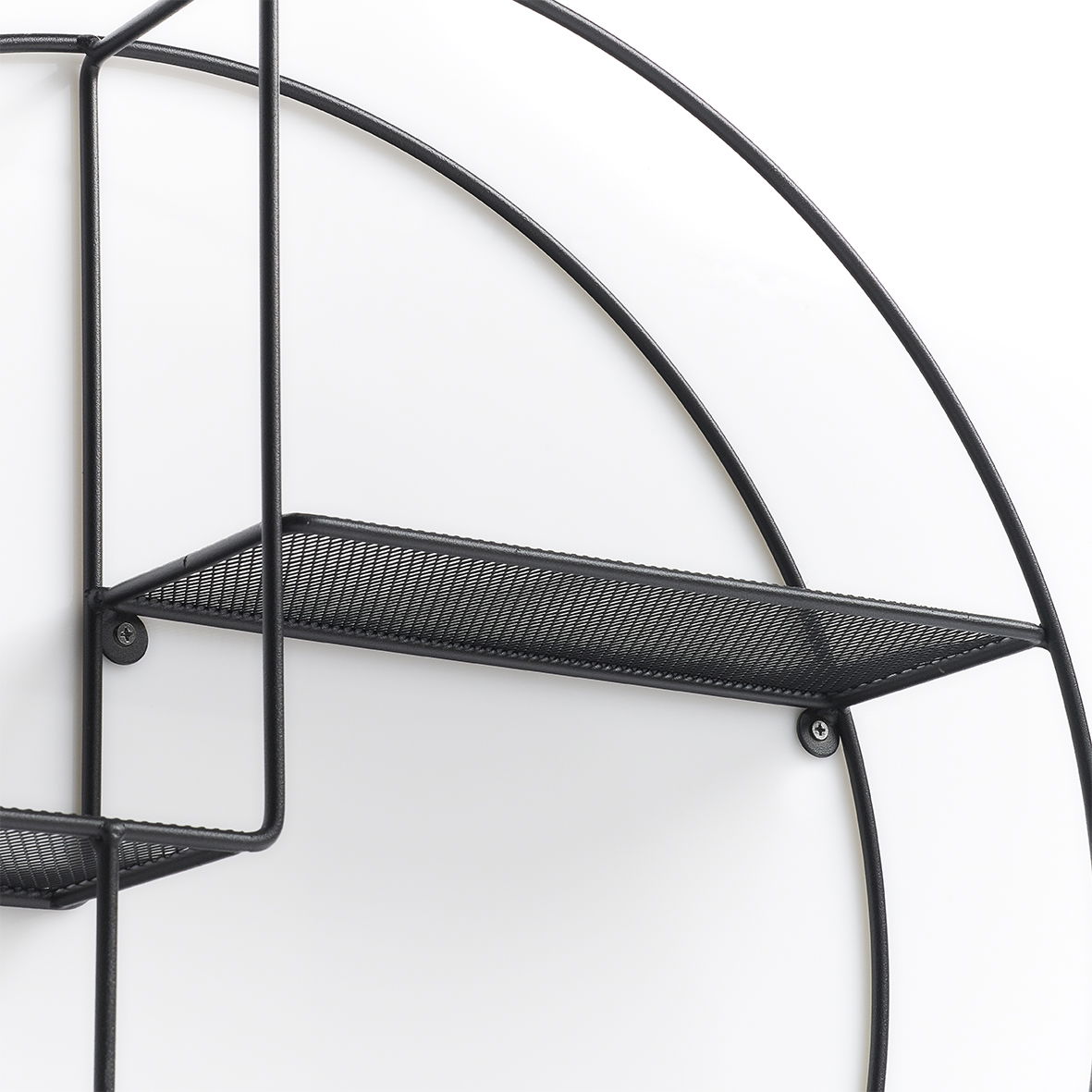 ZELLER Loft - półka na ścianę wisząca metalowa
