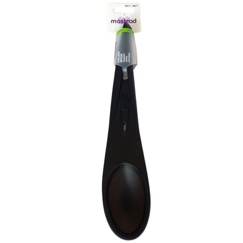 MASTRAD Voila 33 cm čierna - silikónová kuchynská lyžica