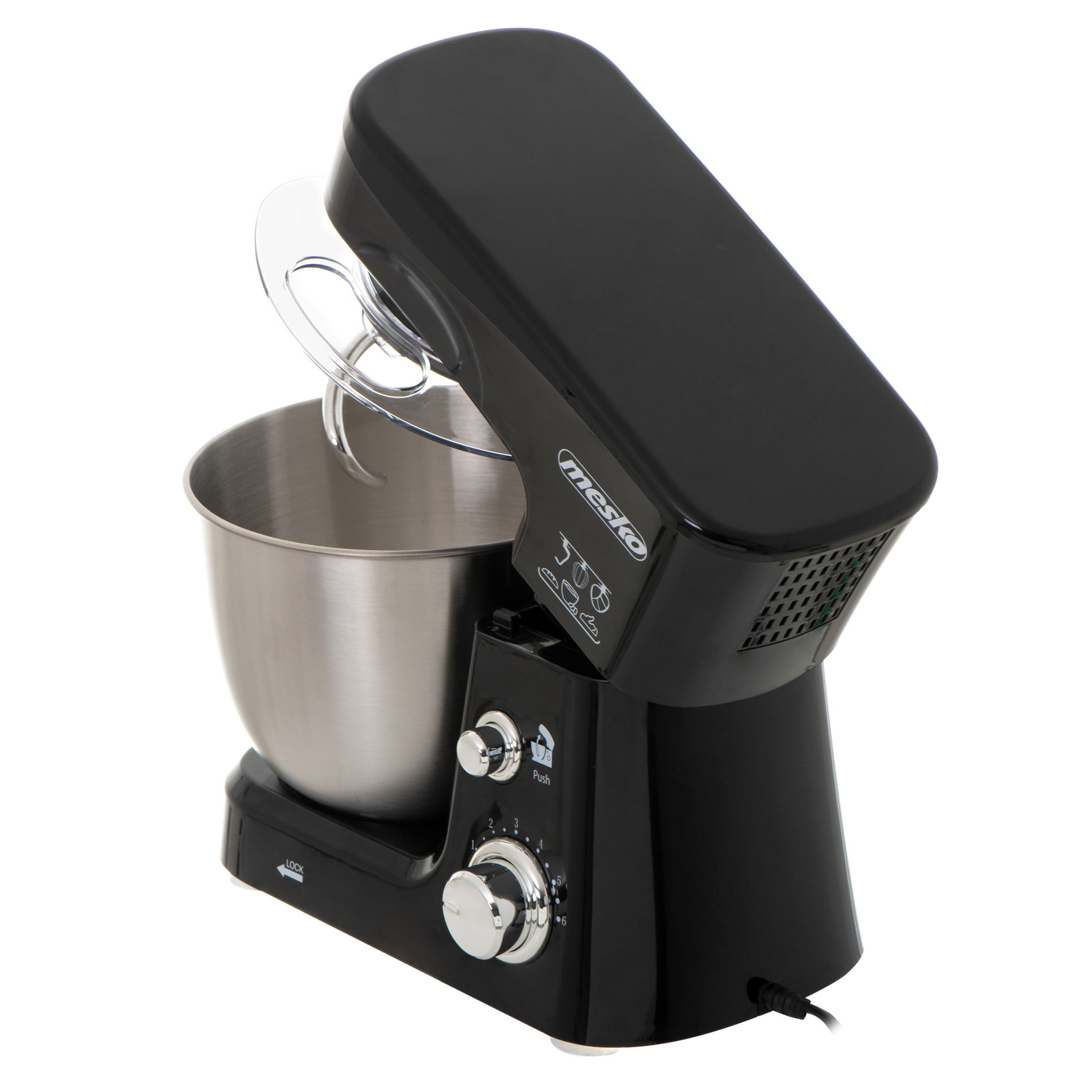 MESKO MS 4217 1200 W - kuchyňský planetární mixér / robot s mísou