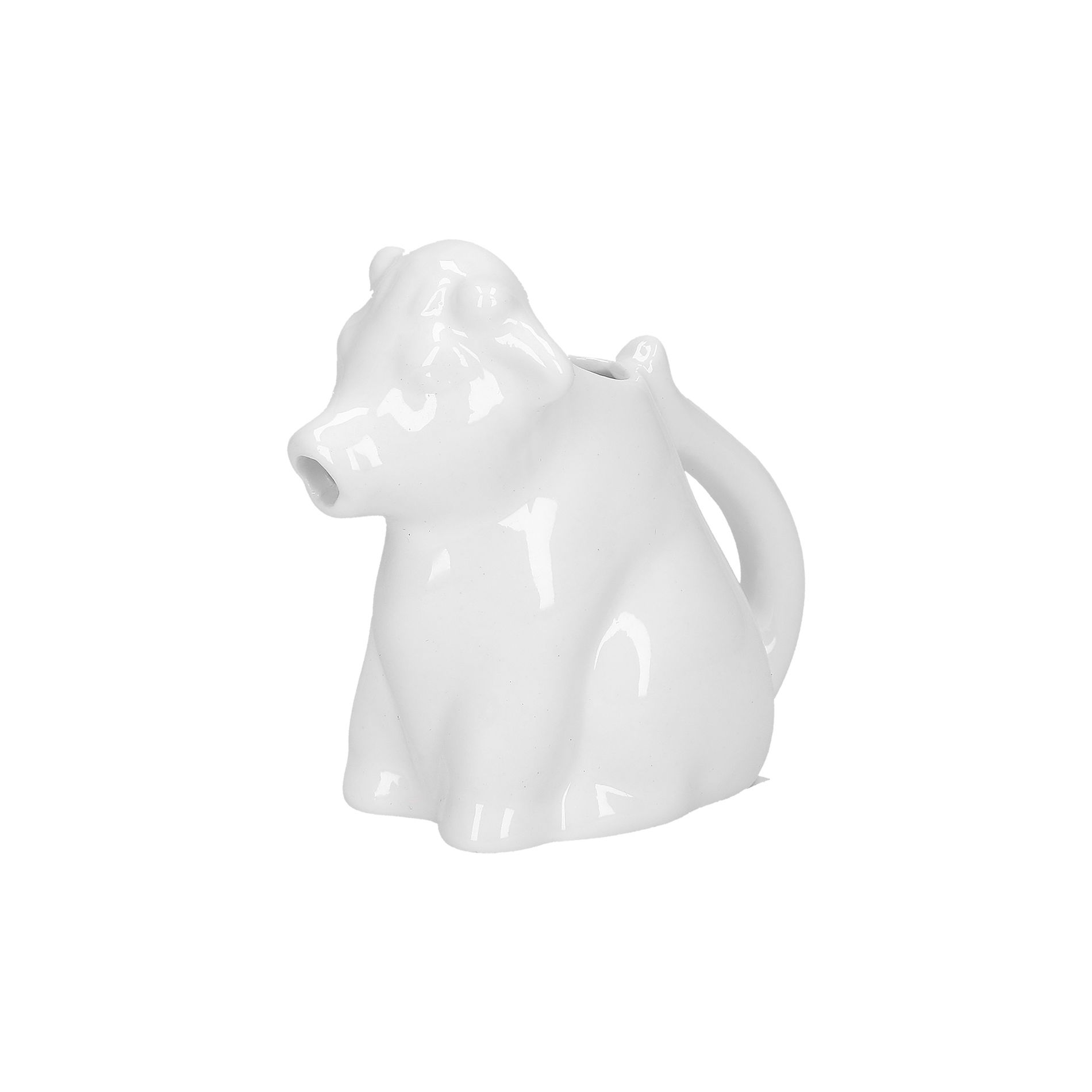 LA PORCELLANA BIANKA Mucchine - porcelánový mlékař / konvička na mléko