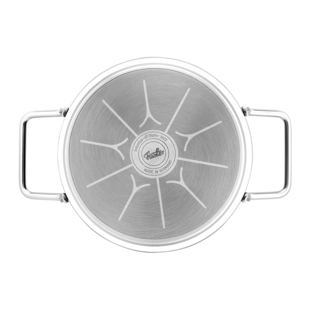 FISSLER Adamant 24 cm - hliníkový hrniec s pokrievkou