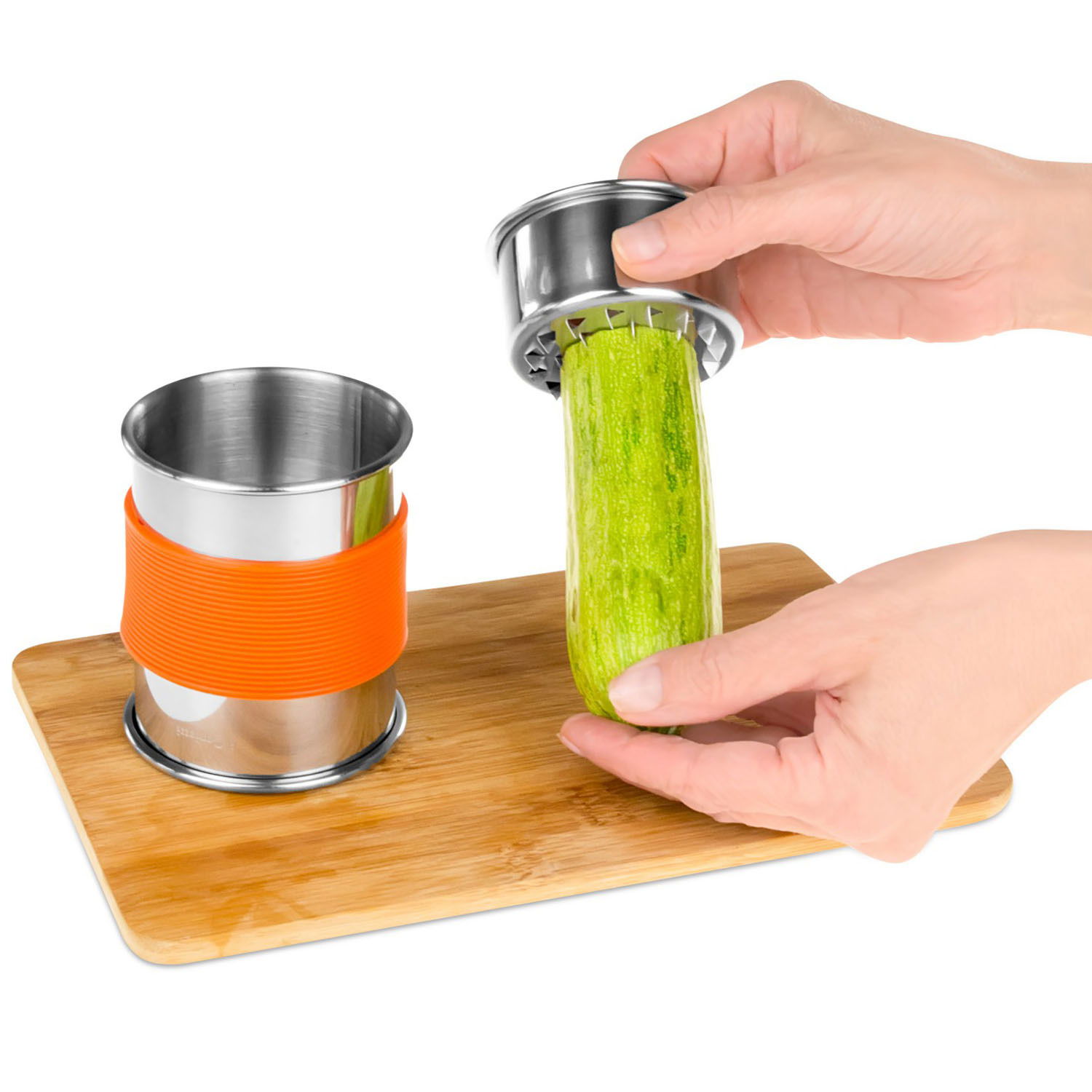 Ruční kráječ (spiralizér) na zeleninu z nerezové oceli I GENIETTI VEGETABLE