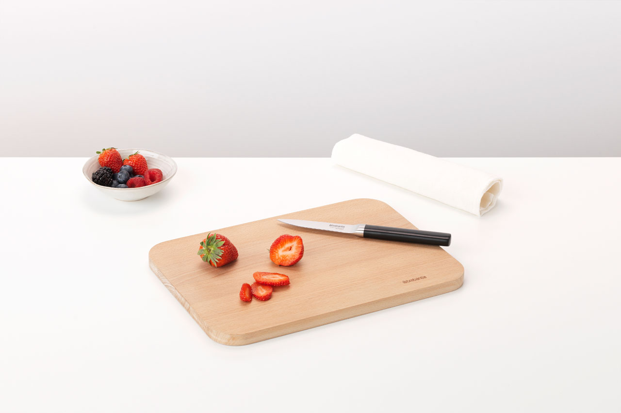 BRABANTIA Profile 21,8 cm černý - univerzální nůž z nerezové oceli