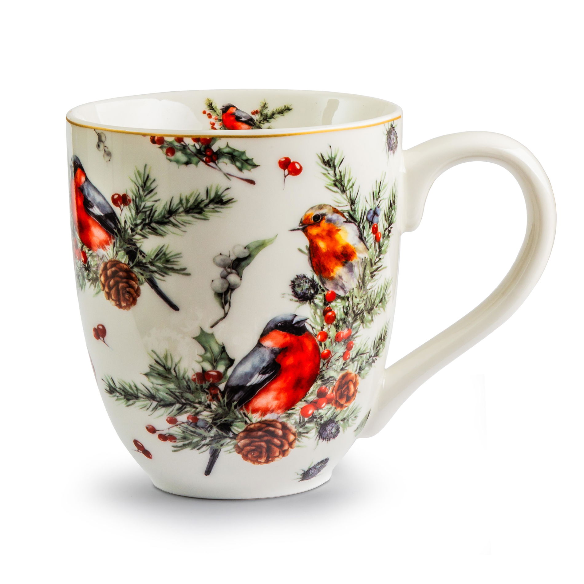 Vianočný hrnček DUO CHRISTMAS BIRDS 1000 ml
