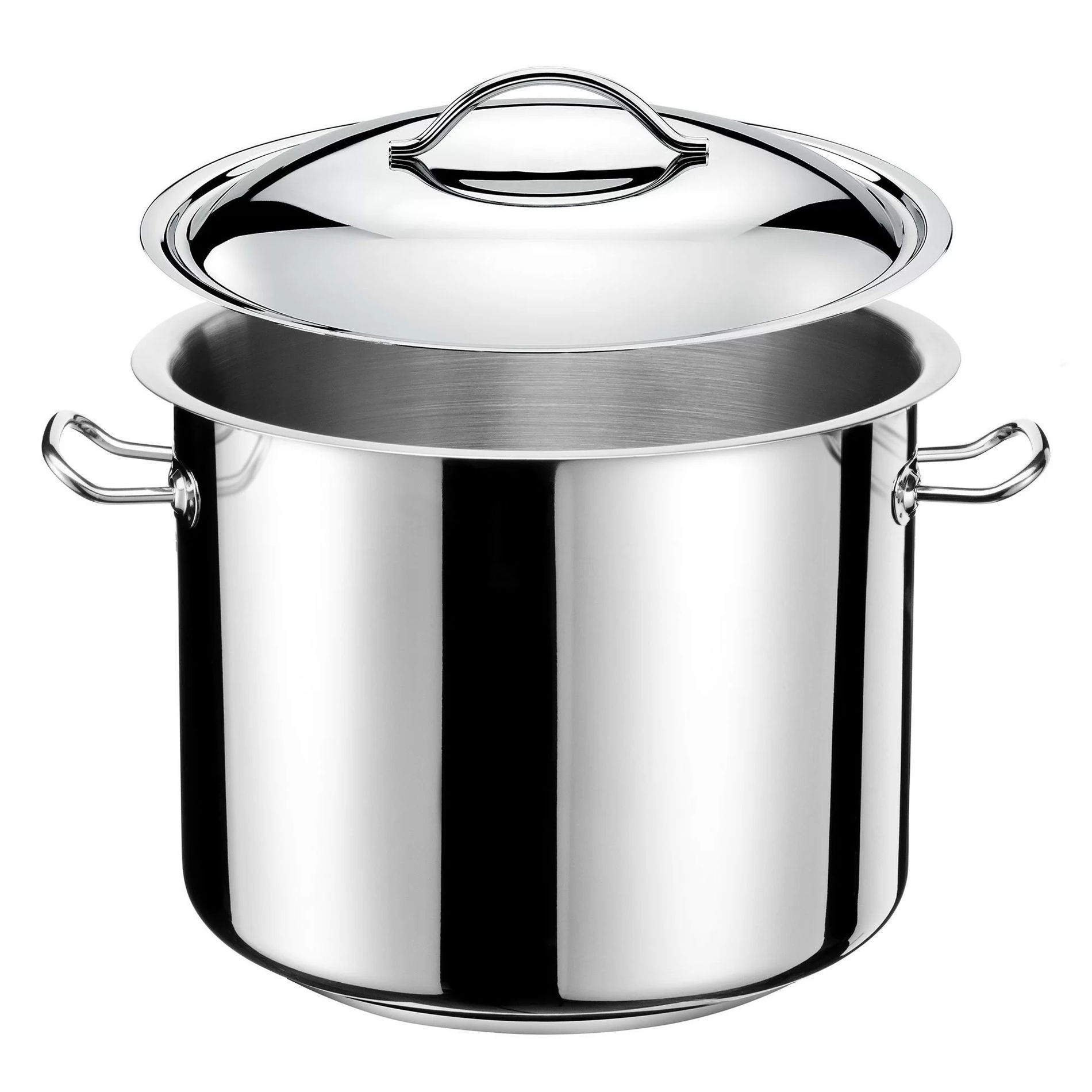 Velký nerezový hrnec s poklicí TOM-GAST EXCLUSIVE 20,5 l