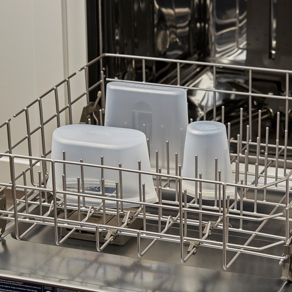 ZIP TOP Cups Levandule 0,71 l růžová - znovu uzavíratelný sáček na potraviny