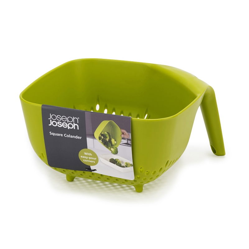 JOSEPH JOSEPH Food zelený 19,1 x 20,5 cm (40088) - plastový cedník