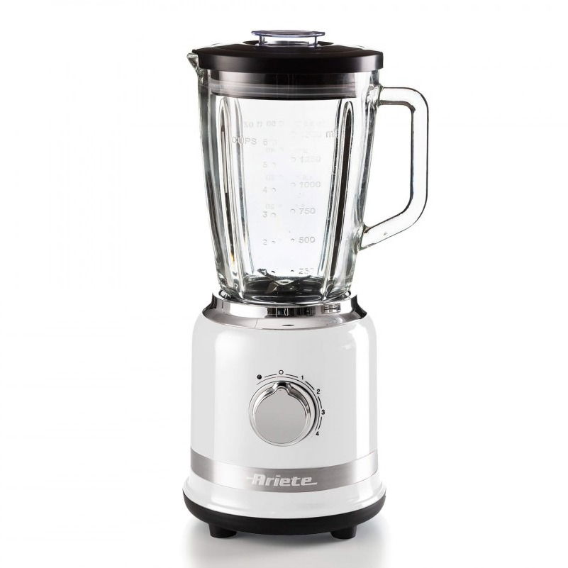 ARIETE Glass Moderna 09 585/01 1000 W bílá - skleněný kuchyňský mixér