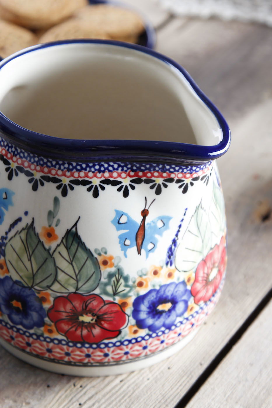 Džbán na vodu a nápoje Keramika Bolesławiec 1,2 l - dek. 149 ART. (druhý druh)