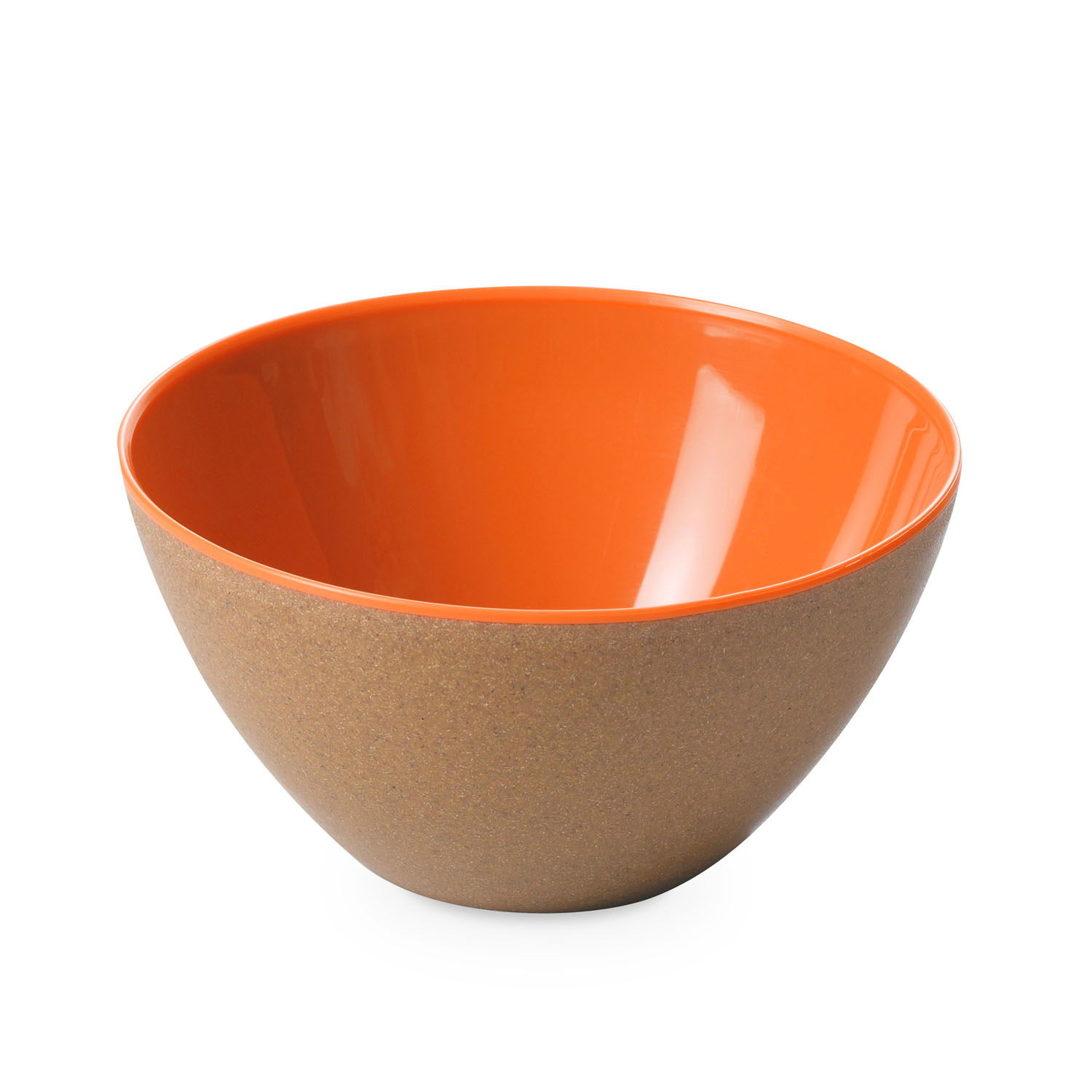 Miska / plastová miska na šalát OMADA ECOLIVING ORANŽOVÁ 0,3 l
