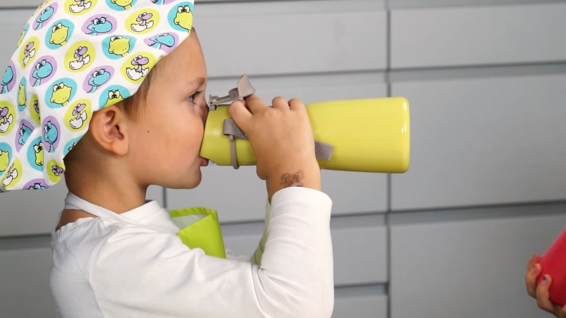 TESCOMA Purity 0,5 l růžová - plastová láhev na vodu a nápoje