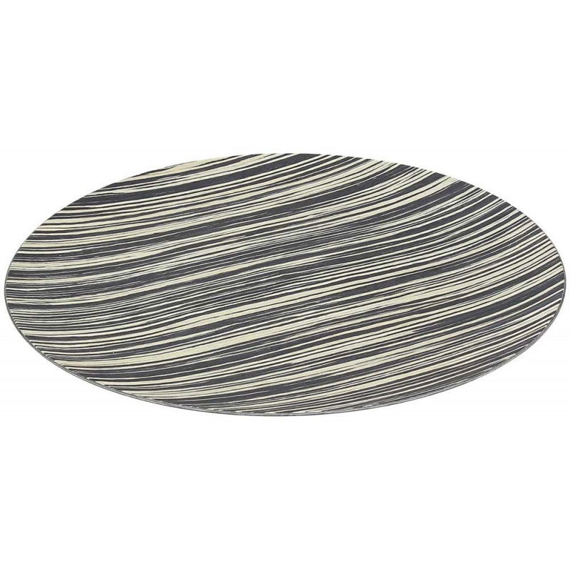 TOGNANA Fontebasso Ebony 33 cm - podnos na stôl