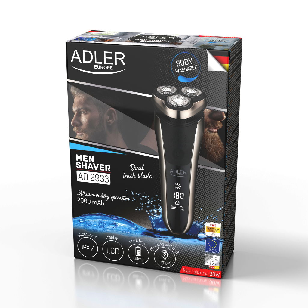 ADLER AD 2933 - elektrický holicí strojek na obličej