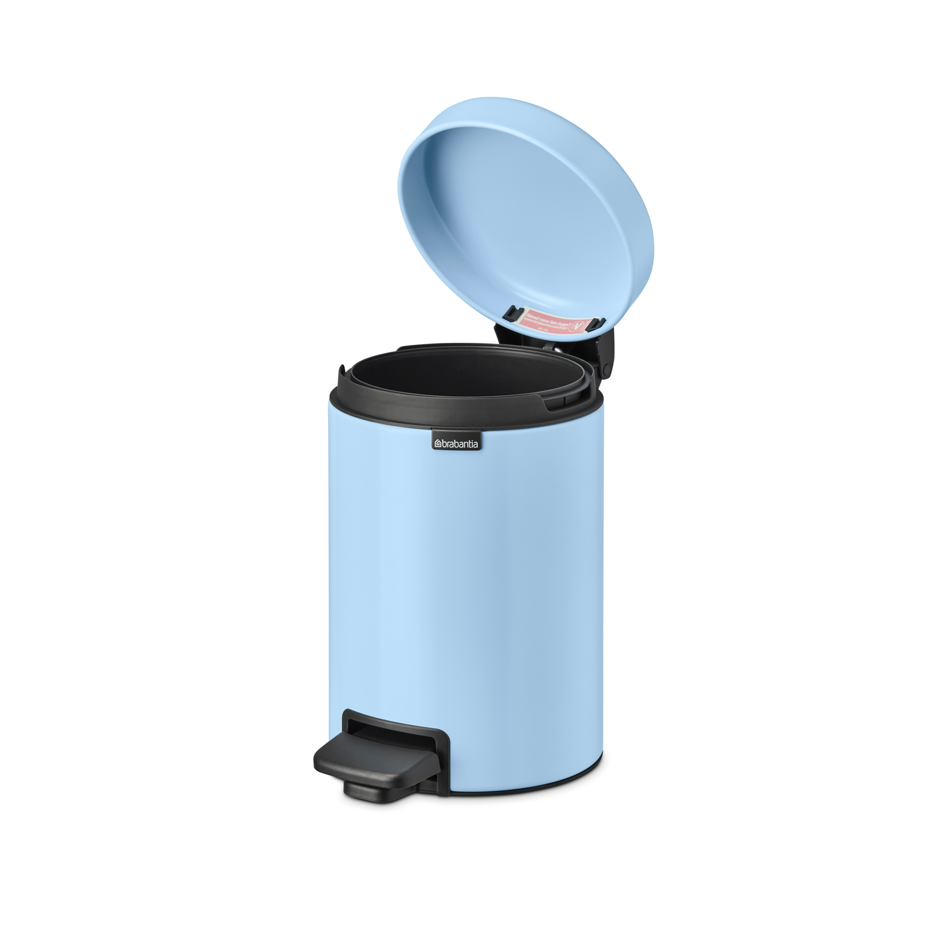 BRABANTIA Newicon 3 l - kosz łazienkowy ze stali nierdzewnej z pedałem