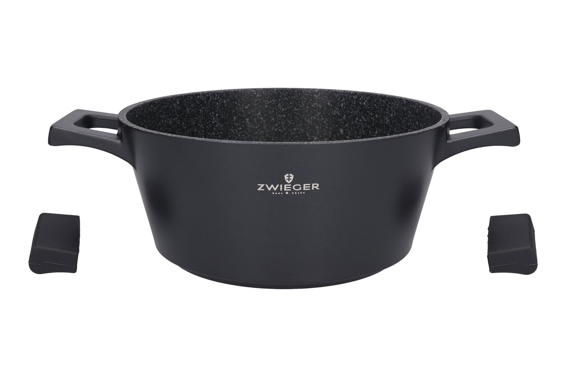 ZWIEGER Black Stone 3,5 l - hliníkový hrnec s poklicí