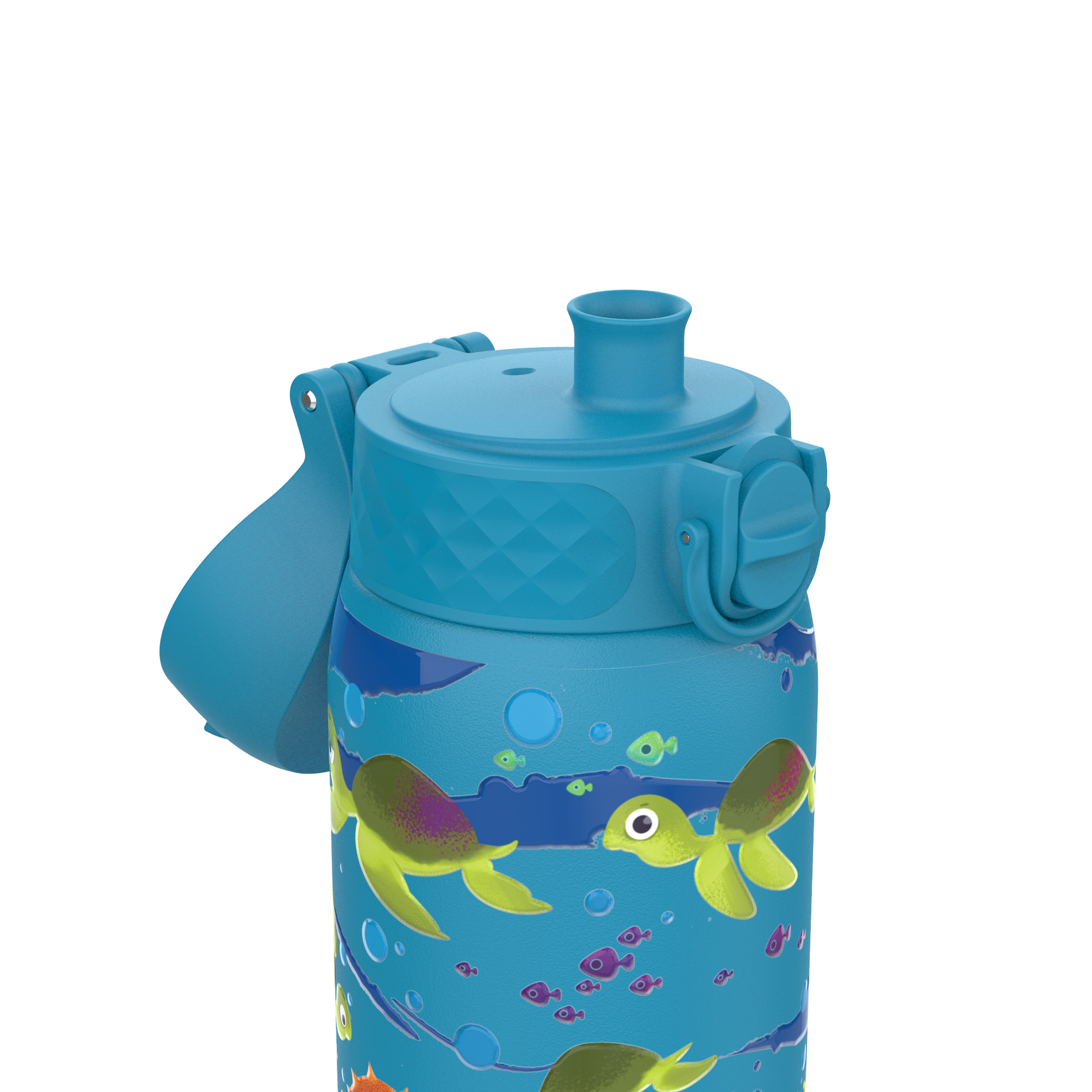 ION8 Single Wall Sea Turtle 0,4 l - nerezová láhev / bidon pro děti na vodu a nápoje