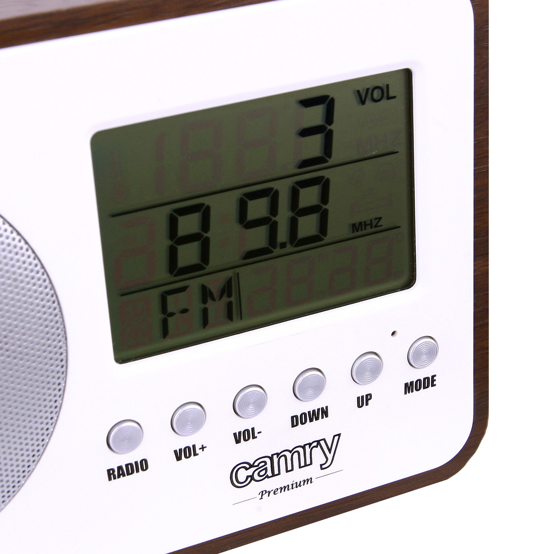 CAMRY Digital bílé - plastové rádio