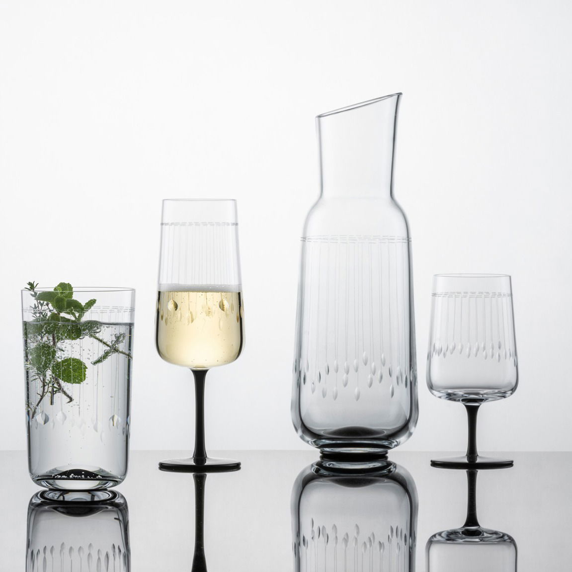 Sklenice na bílé víno 323 ml, sada. 2 ks. GLAMOROUS - ZWIESEL 1872 (Nový)