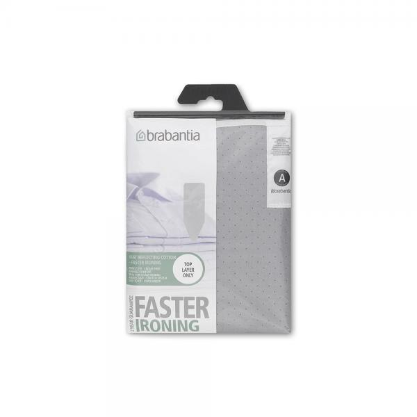 BRABANTIA Silver grey 110 x 30 cm (216800) - potah na žehlicí prkno metalizovaný