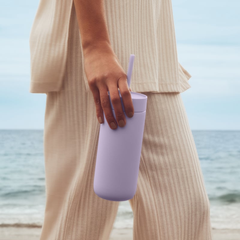 FELLOW Carter Cold Tumbler 473 ml - termokrůžek s nerezovou ocelovou slámkou