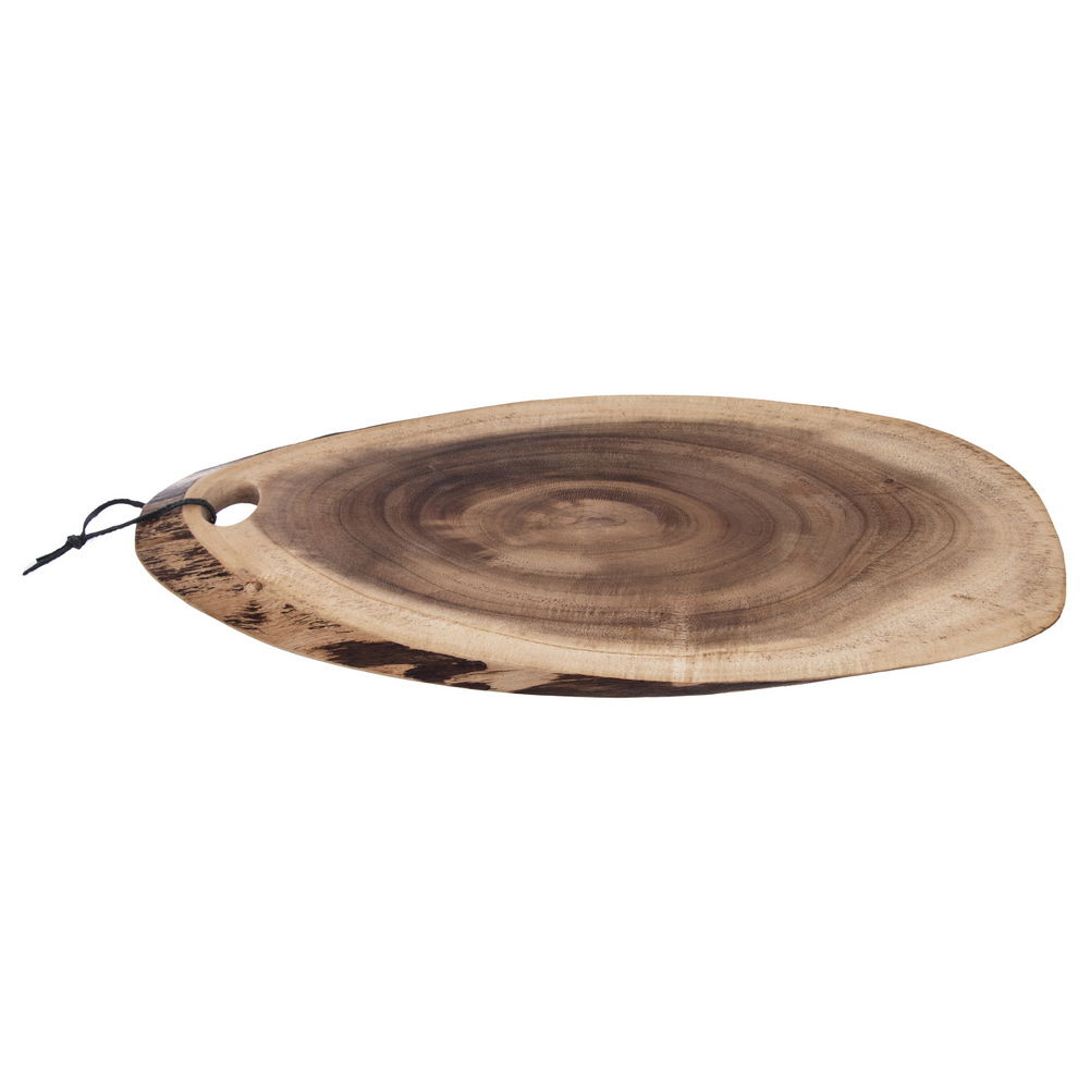 Deska do krojenia drewniana TABLERO BRĄZOWA 44 cm