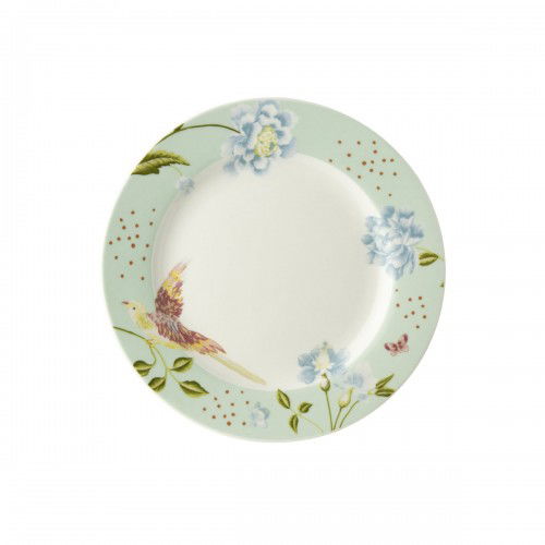 Porcelánový dezertný tanier LAURA ASHLEY HERITAGE MINT UNI MÄTOVÝ 18 cm