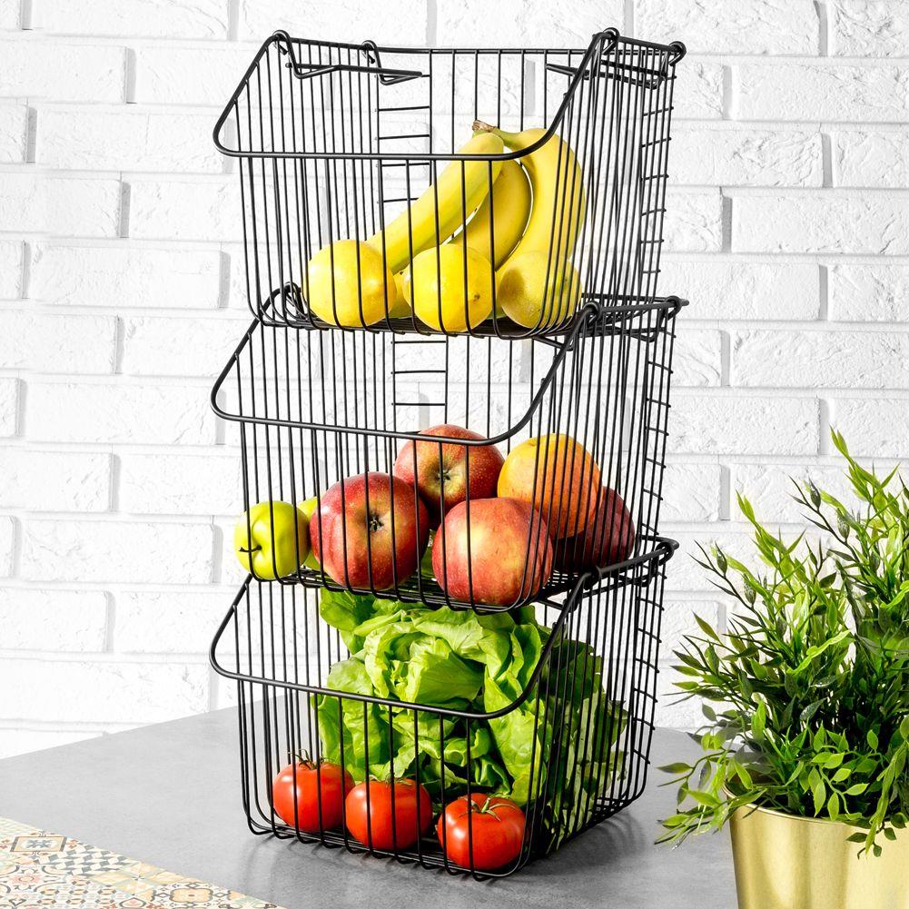 Kosz na owoce metalowy METAL BASKET 27 x 29 cm