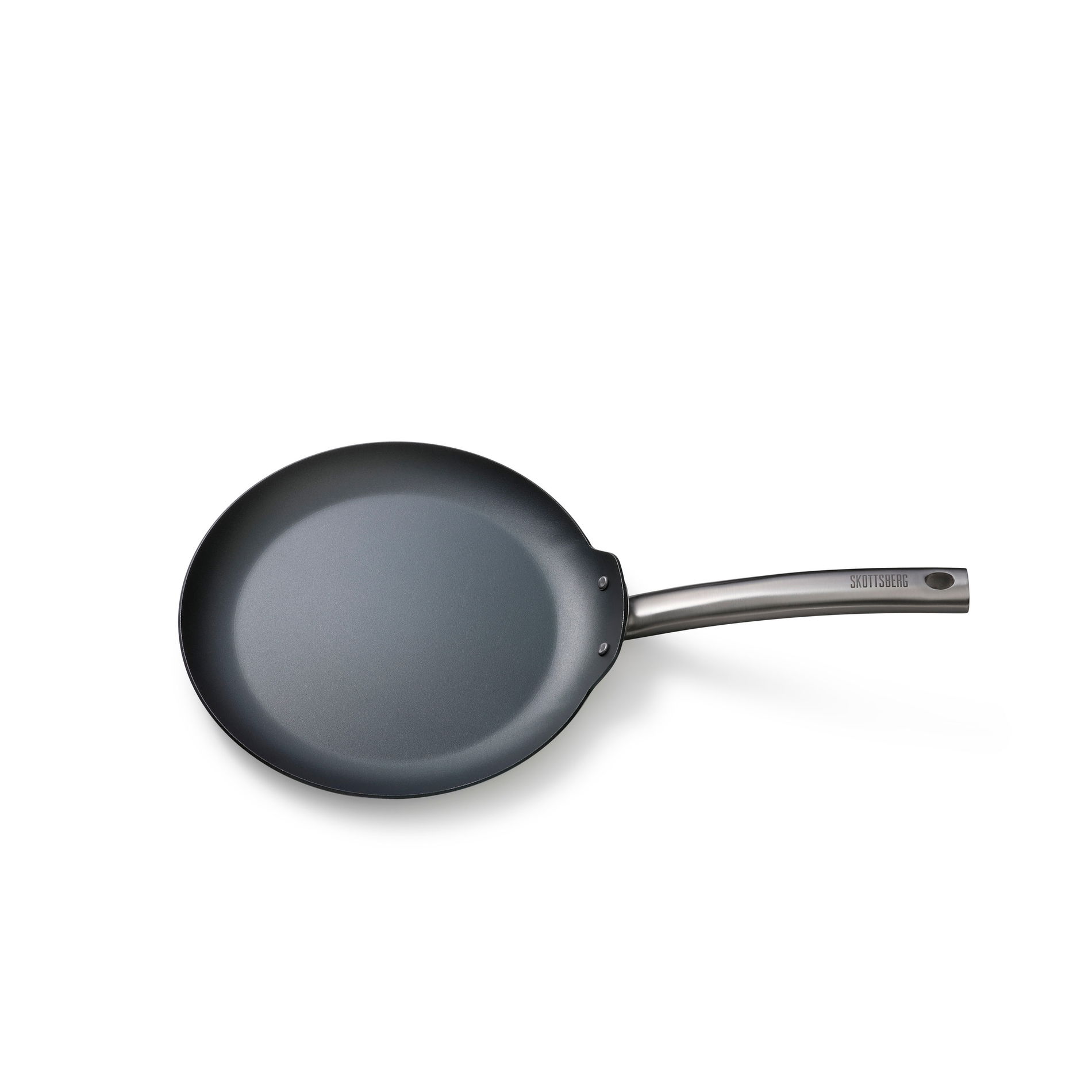 SKOTTSBERG Carbon Steel 2 ks - sada nepřilnavých ocelových pánví z uhlíkové oceli