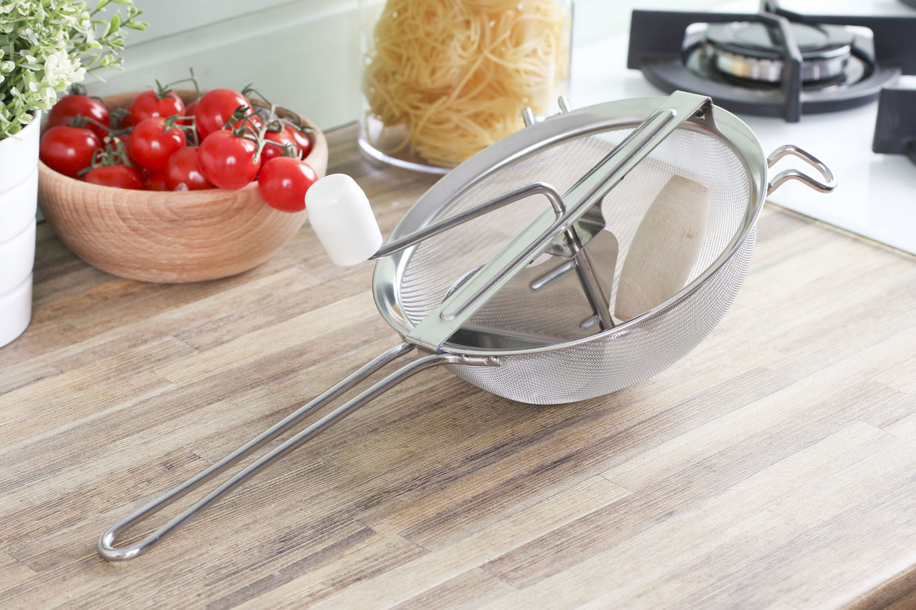 Nerezové pyré na zeleninu a ovoce SIMPLE 20 cm