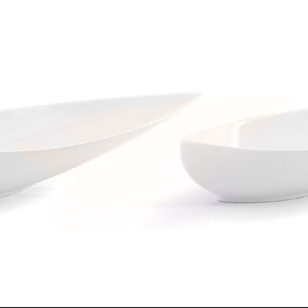 Miseczka do dipów i na przekąski porcelanowa REGULAR BIAŁA 400 ml