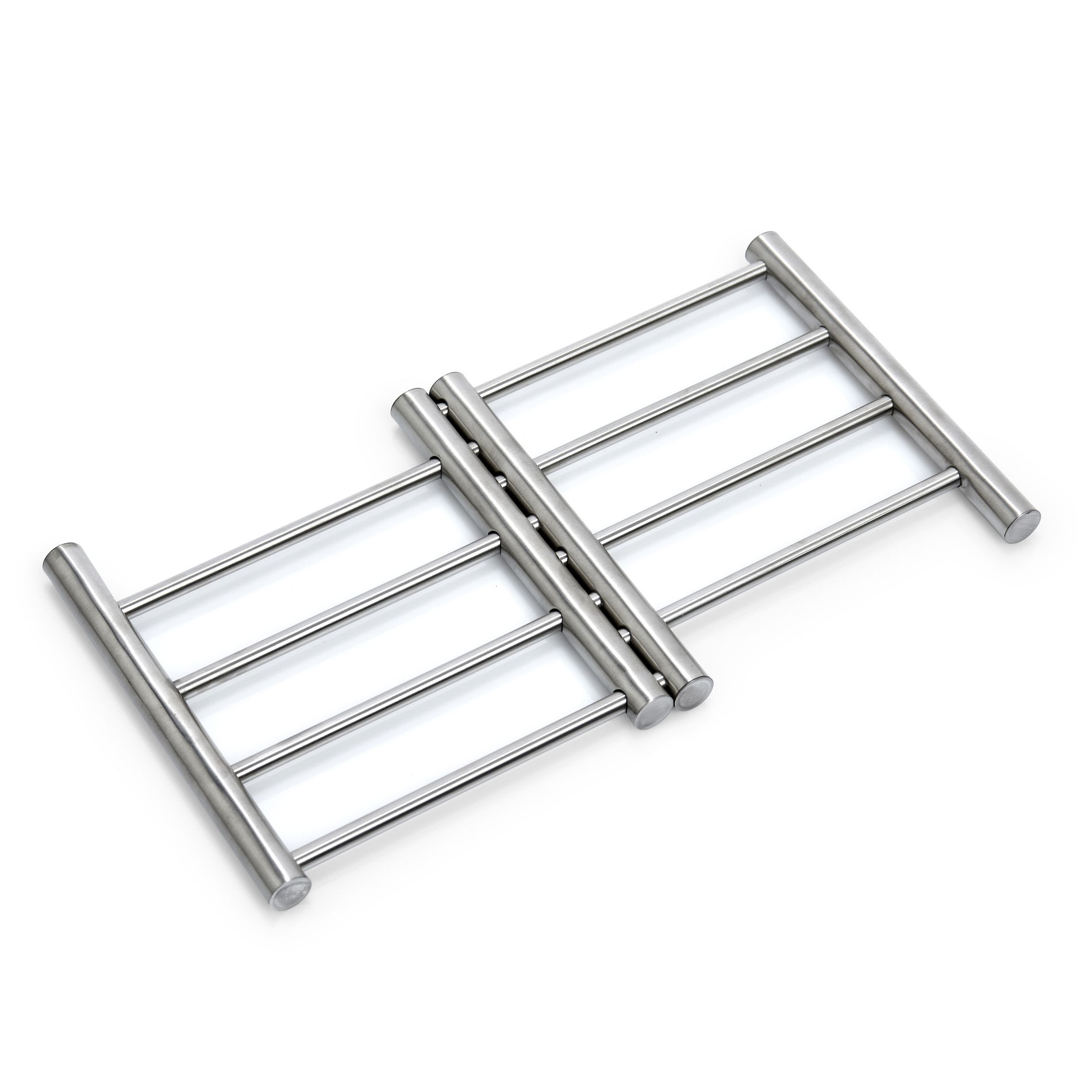 ZELLER Steel 38 x 20 cm - skládací podložka pod hrnec z nerezové oceli