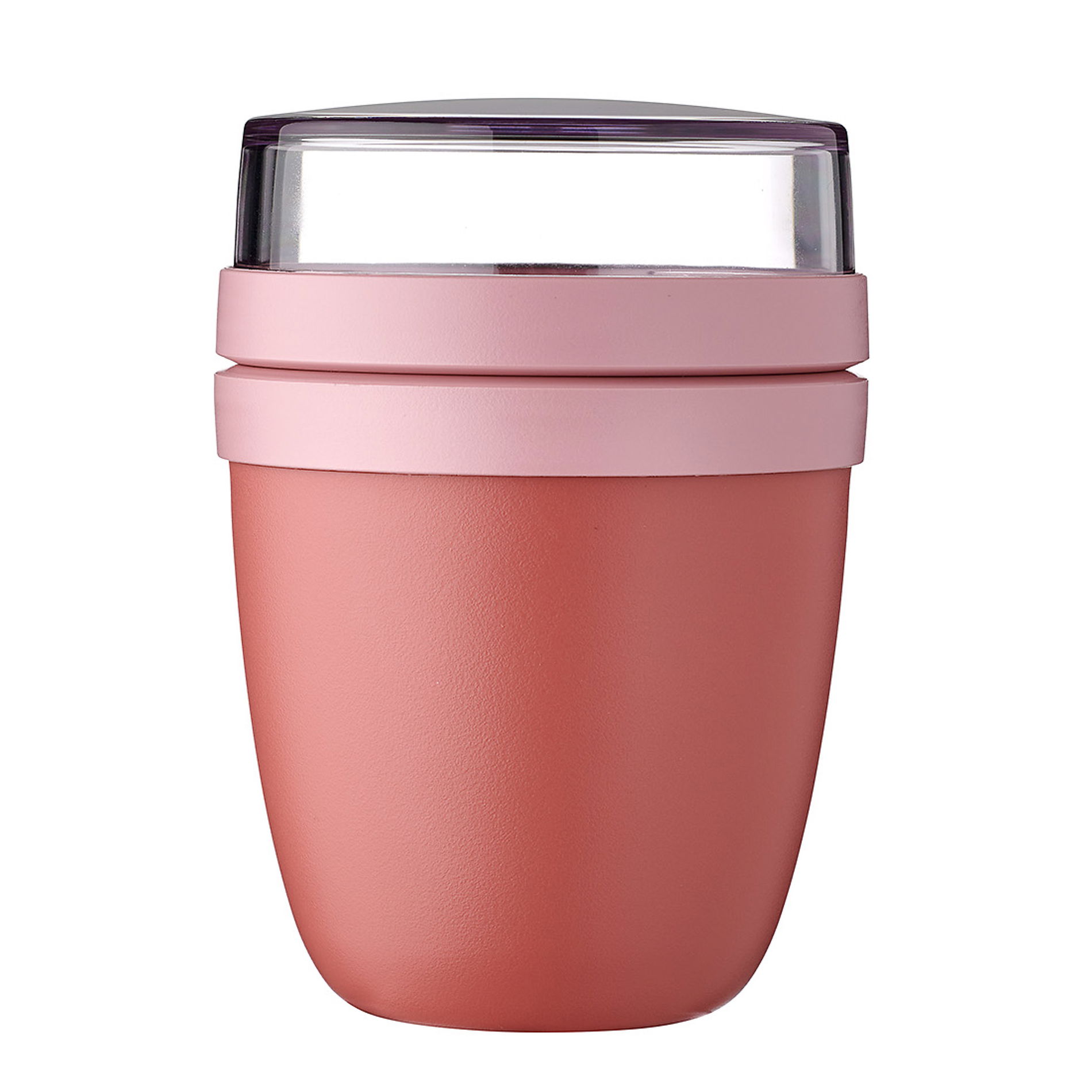 MEPAL Ellipse Vivid Mauve 0,42 l - lunch box / śniadaniówka dwukomorowa