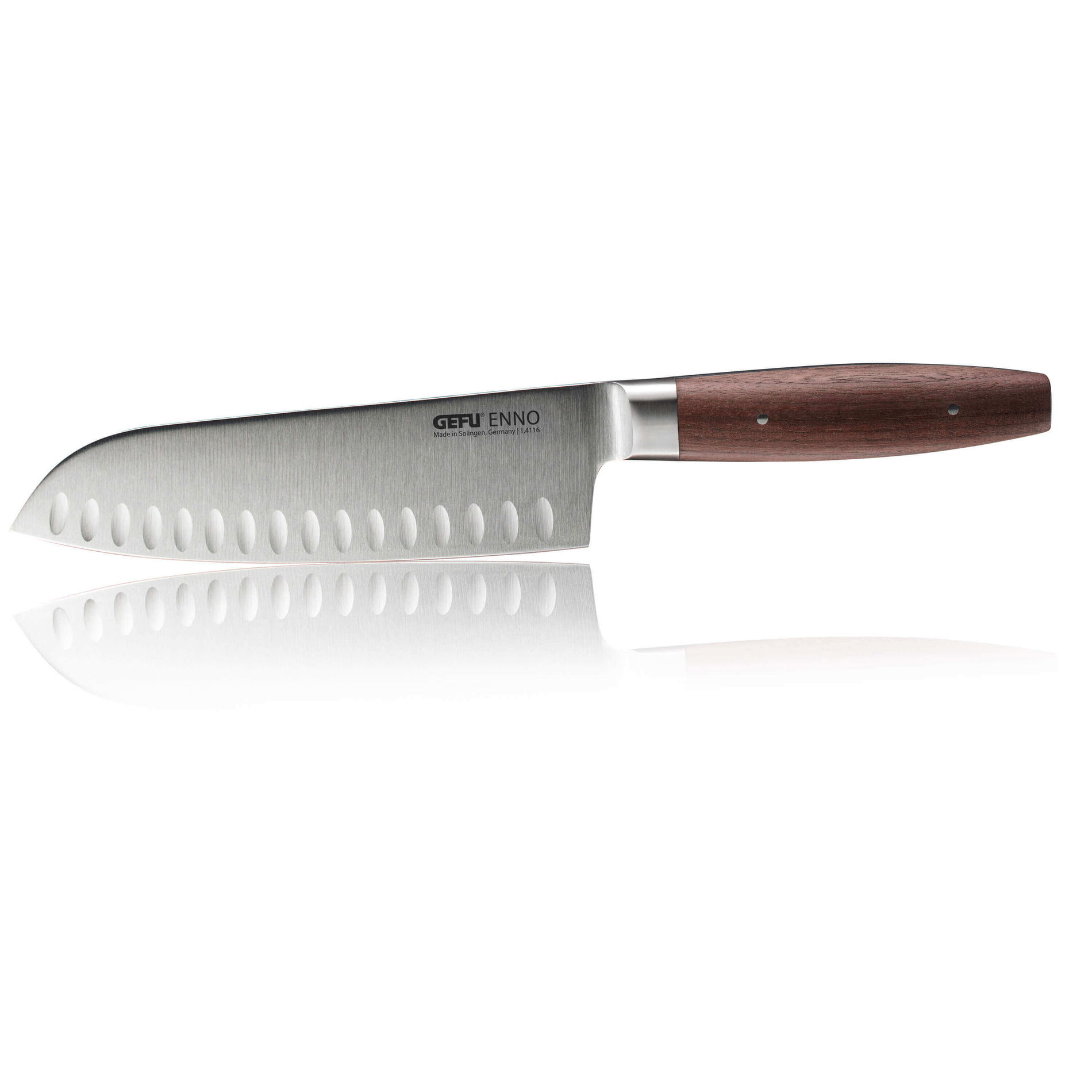 GEFU Enno 18 cm - Santoku nôž z nerezovej ocele