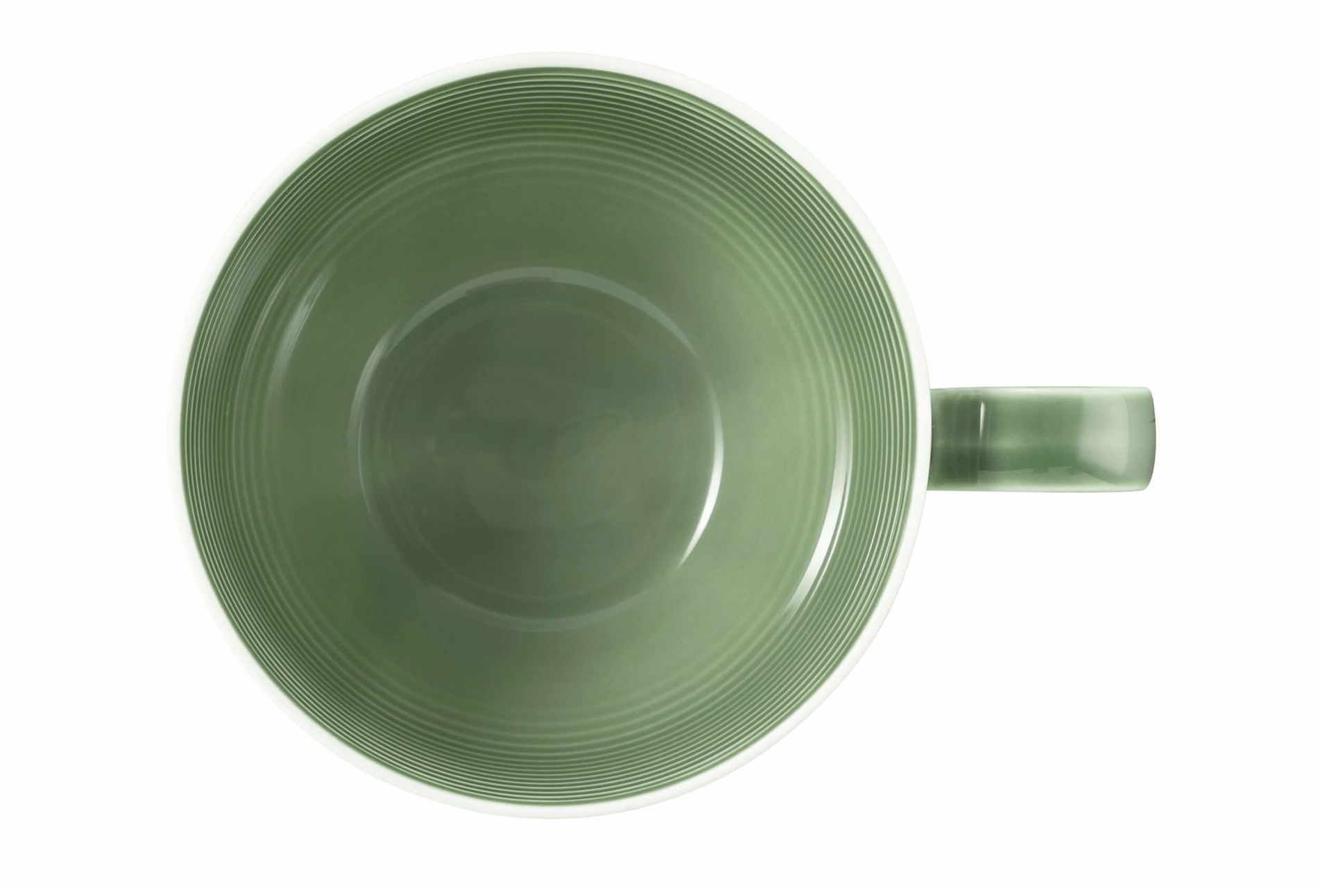 SELTMANN WEIDEN BEAT COLOR GLAZE 6 ks 260 ml - sada porcelánových šálků na kávu s rýhovanou texturou, světle modré