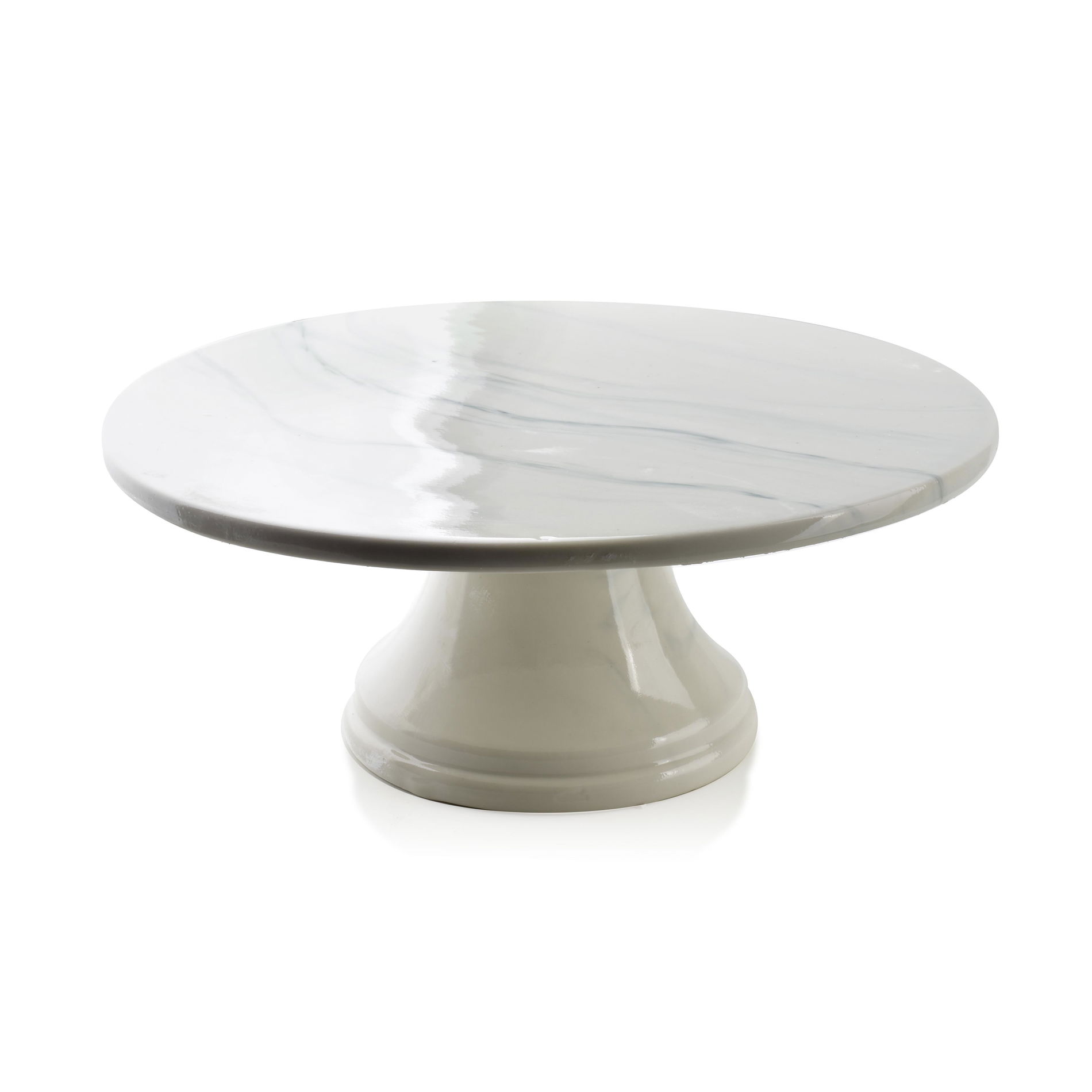 Talerz na koláč porcelánový AFFEK DESIGN LOUISE SVETLOSIVÁ 30 cm
