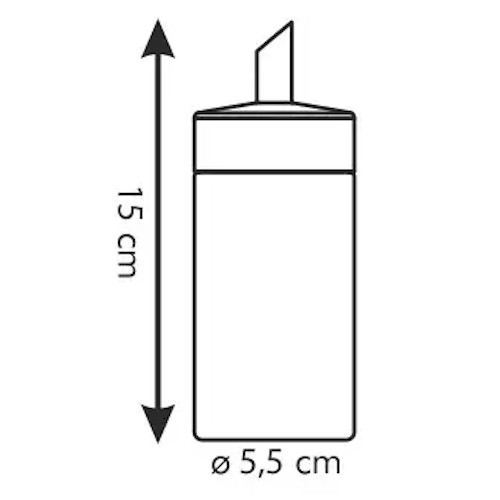 TESCOMA Club 150 ml - cukiernica szklana z dozownikiem