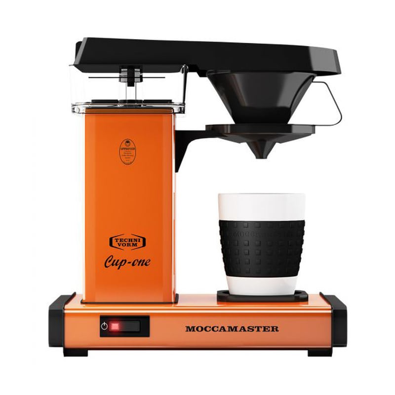 MOCCAMASTER Cup-One Coffee Brewer 1090 W oranžový - hliníkový prenosný kávovar