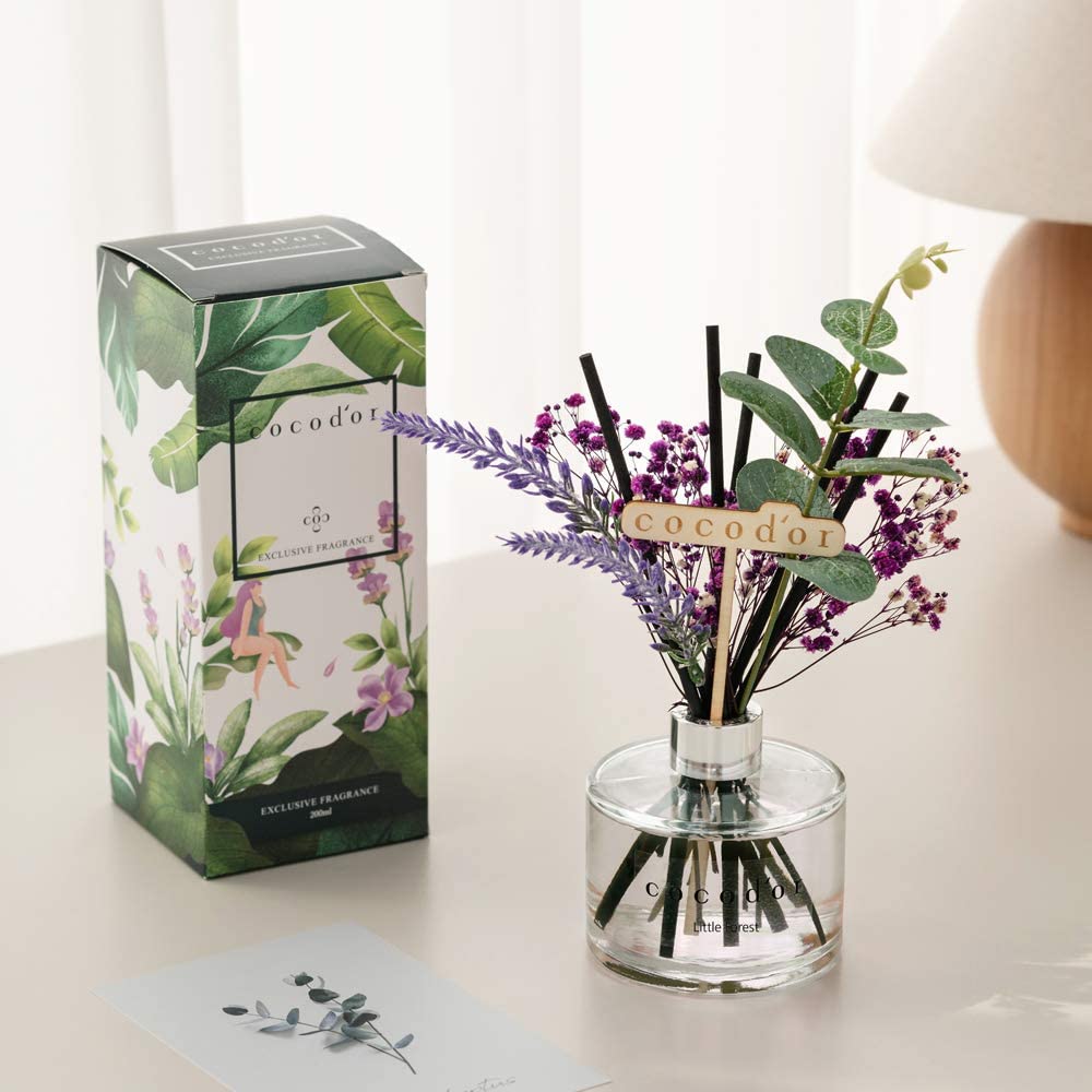 Aromatické tyčinky s difuzérom COCODOR Kvet LAVANDA APRÍLOVÝ VÁNEK 200 ml