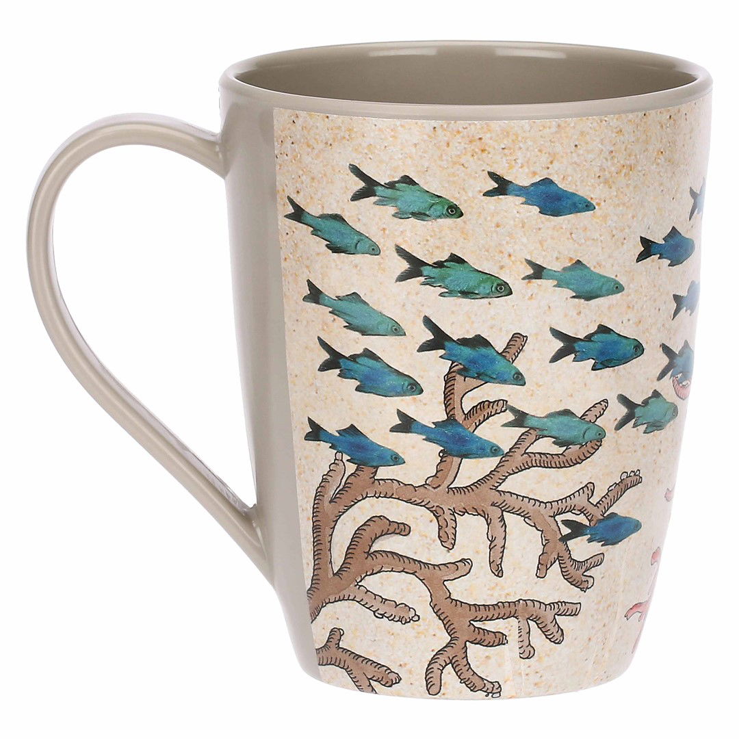 ROSE&TULIPANI SEA LIFE 450 ml - porcelánový hrnček s motívom chobotnice