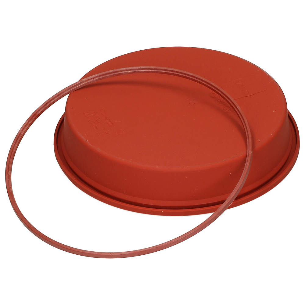 SILIKOMART Classic Anello 25,5 cm terakota - okrúhla silikónová tortová forma