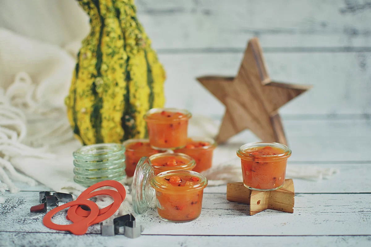 WECK Mini-Sturz 80 ml 12-dielne mini sklenené nádoby na konzervovanie a med s viečkami