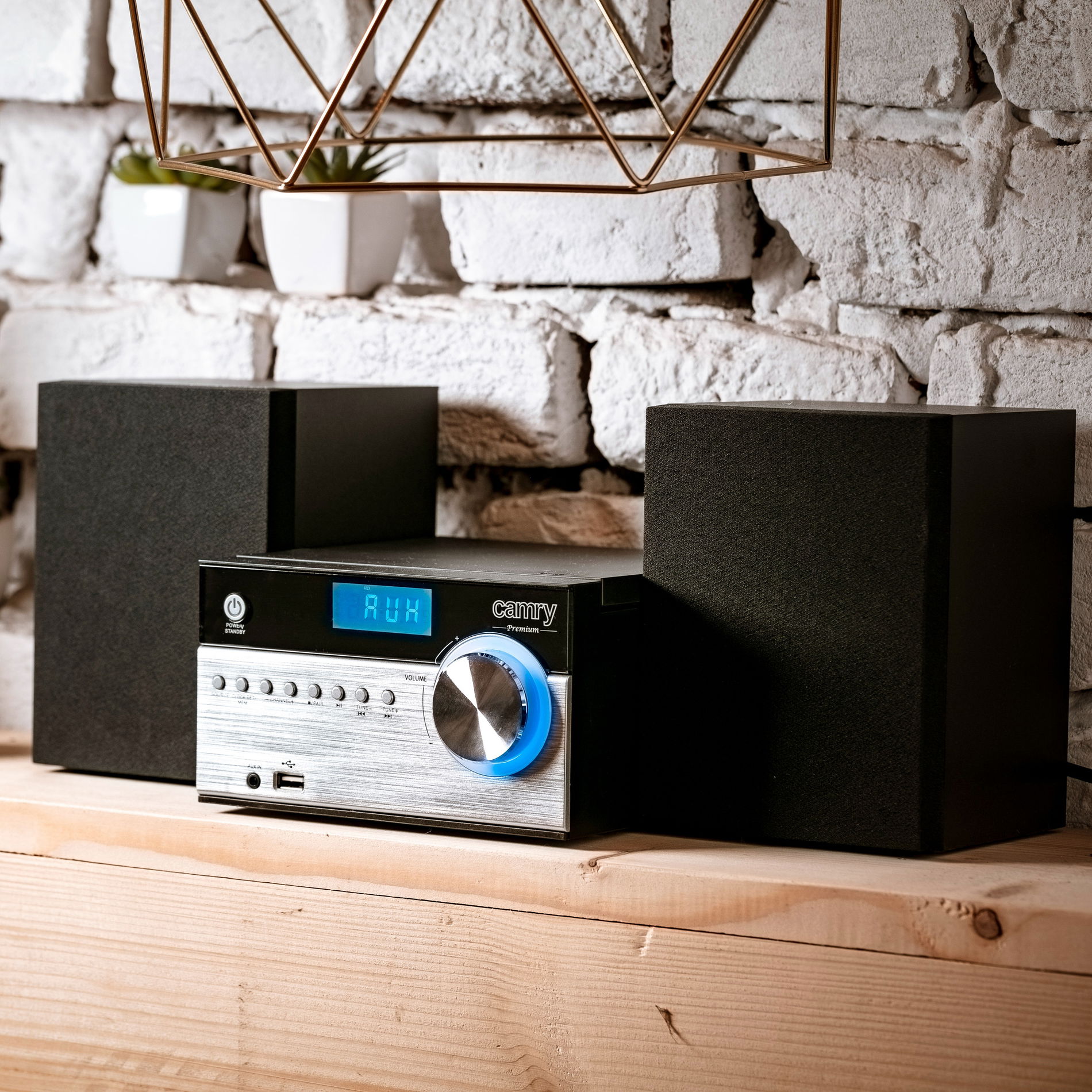 CAMRY CR 1173 HiFi - mini stereo veža s bluetooth a reproduktormi