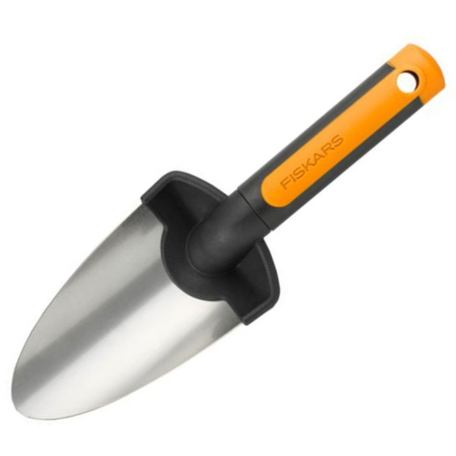 FISKARS Premium Planters Small čierna - oceľová záhradná lopatka