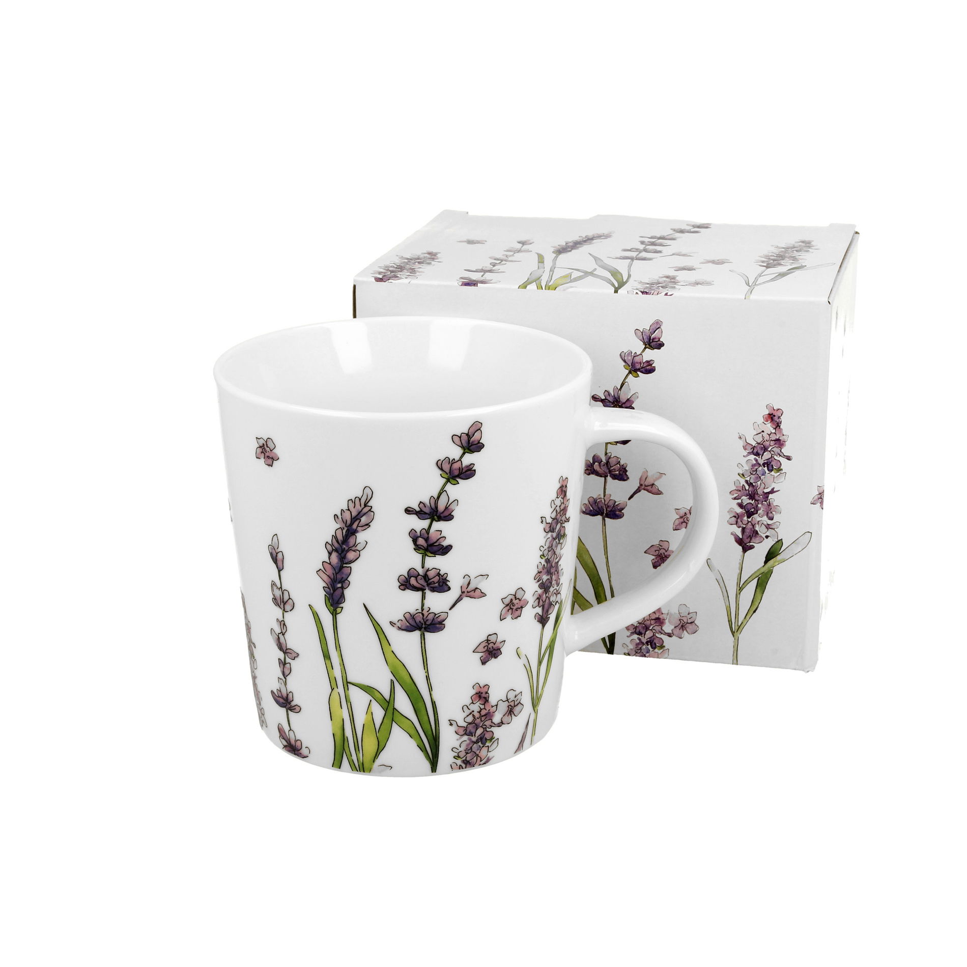 Porcelánový hrnek DUO CLASSIC LAVENDER 450 ml